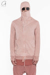 BORIS BIDJAN SABERI Diagonal Zipper Hooded Jacket SS23 ZIPPER2.1 TO00002+F0406C PBBS26 5